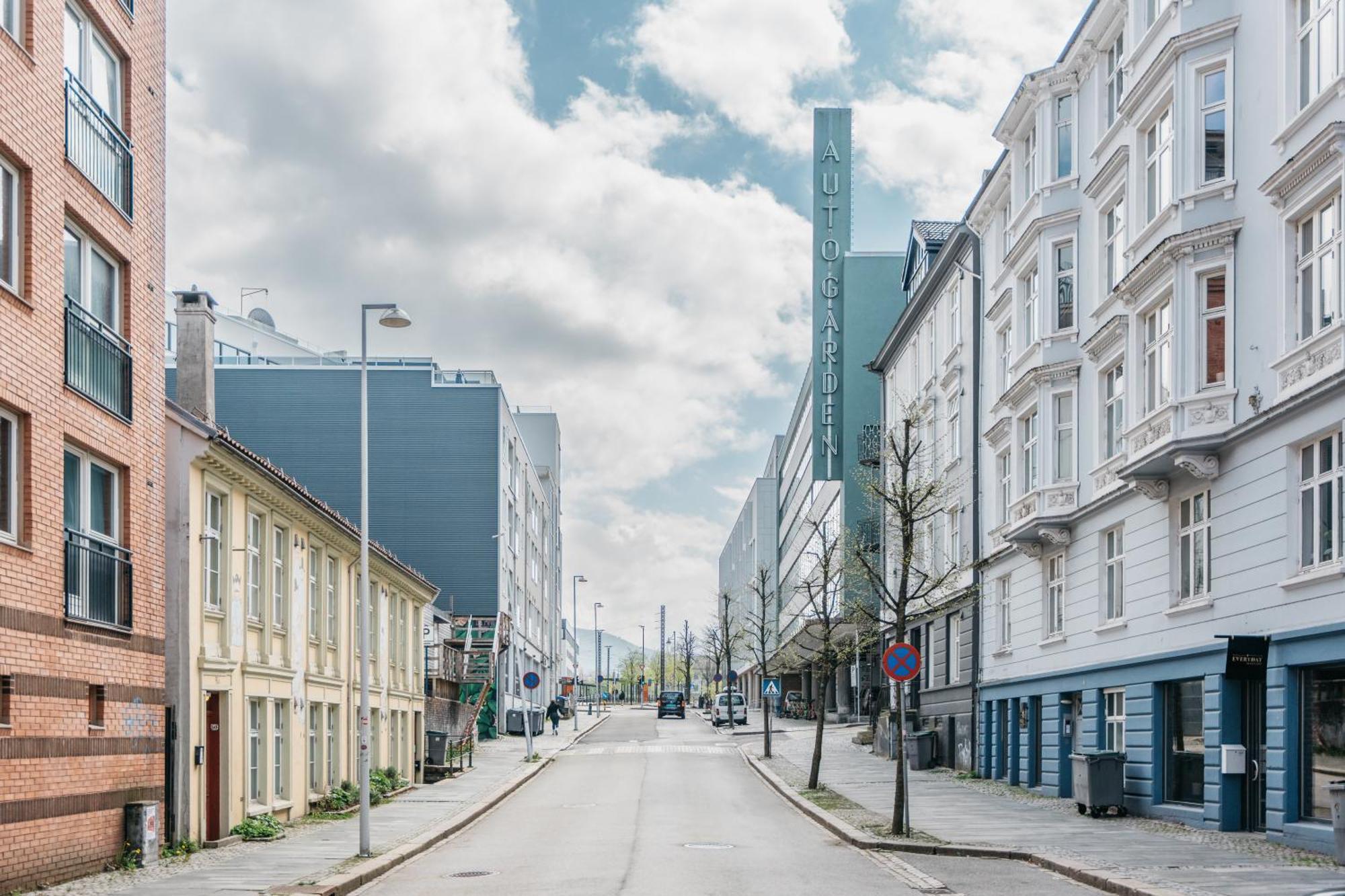 Stay Urban - Scandinavian Comfort With Private Balcony Берген Екстер'єр фото